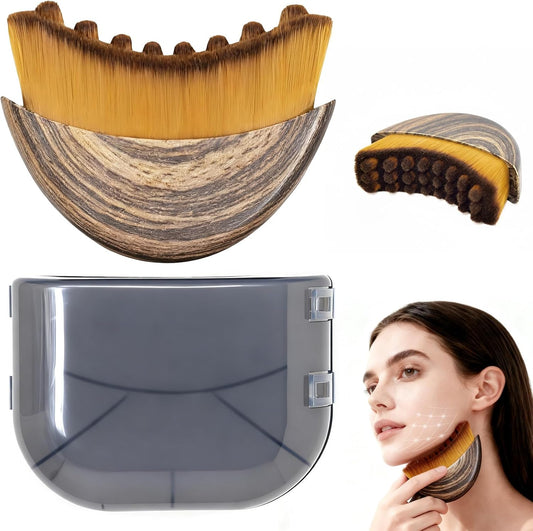 Lymphatic Brush – Jawline Sculptor & Face De-Puffing Tool