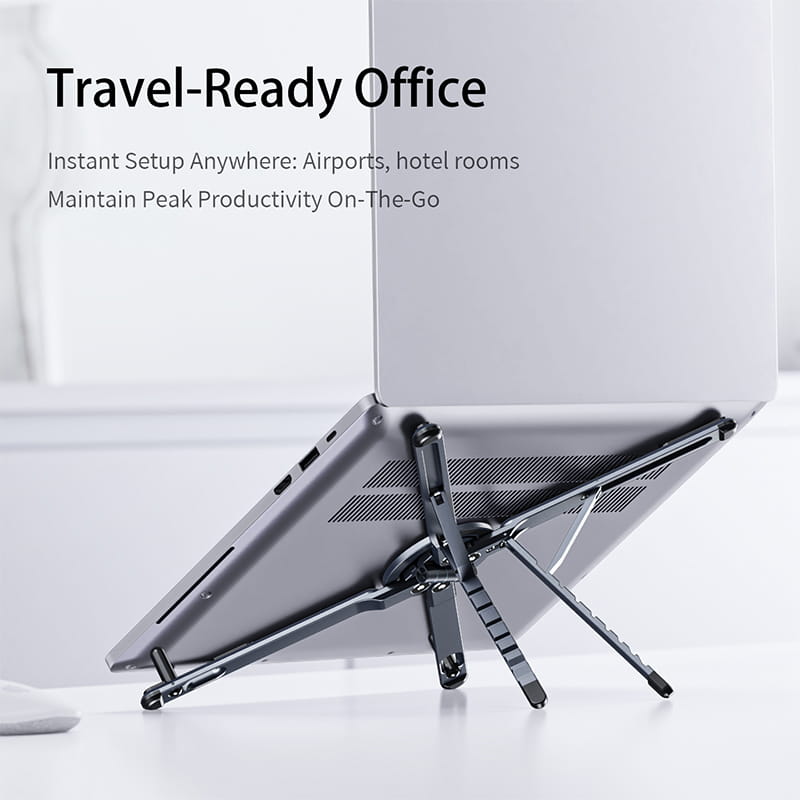 Magnetic Foldable Laptop & Phone Stand
