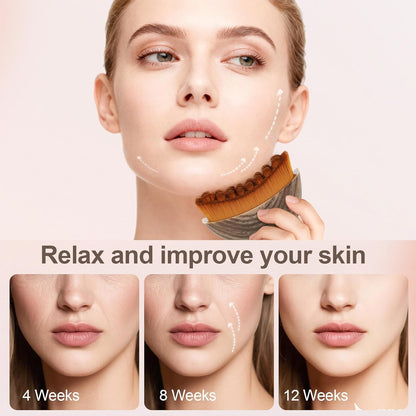 Lymphatic Brush – Jawline Sculptor & Face De-Puffing Tool