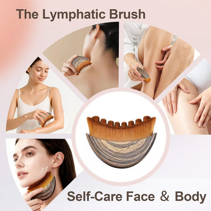 Lymphatic Brush – Jawline Sculptor & Face De-Puffing Tool
