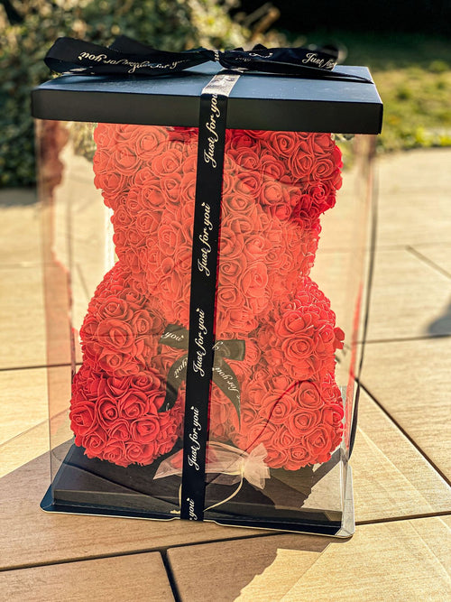 Rose Teddy Bear Valentines Day
