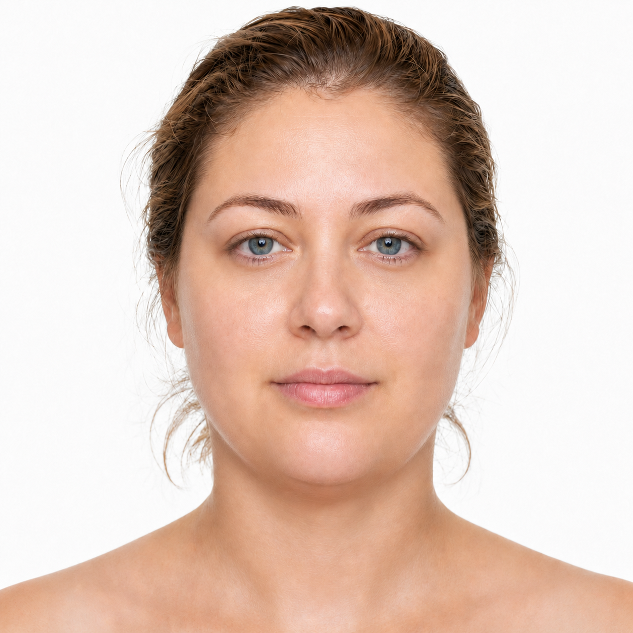 After using lymphatic drainage brush